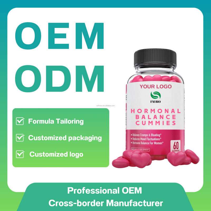 PMS Gummies Factory - OEM/ODM Sugar Free Vegan Hormone Balance Women