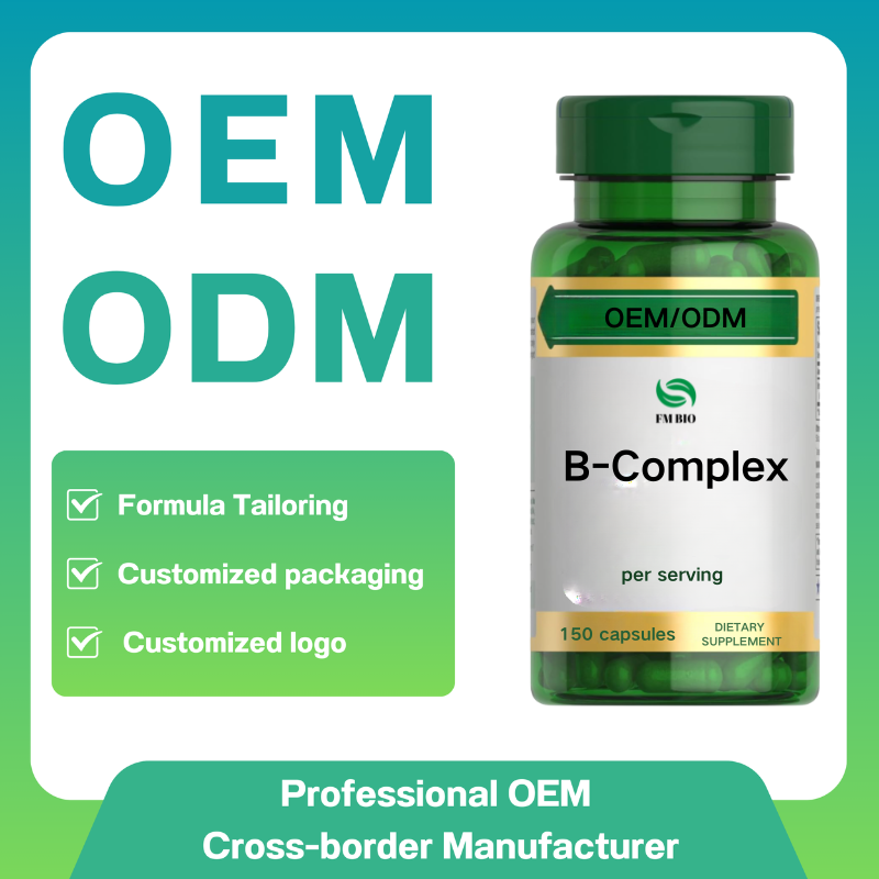Vitamin B Complex Tablets Factory - OEM Custom Blend Biotin Folic Acid