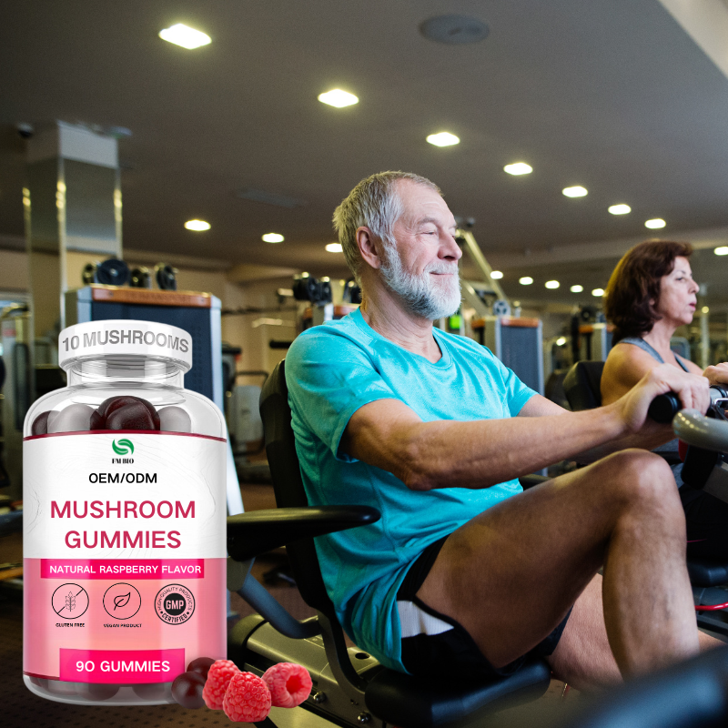Mushroom Gummies Manufacturer - OEM/ODM Premium 10-in-1 Vegan Non-GMO