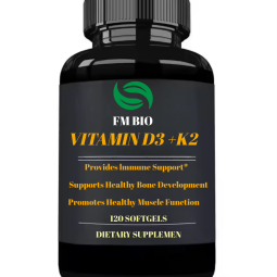 Vitamin D3 K2 Softgels Factory - OEM/ODM 5000iu 100mcg Bone Health