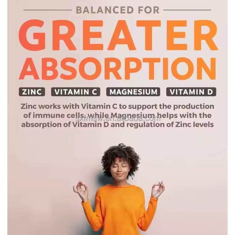 Immune Support Capsules Manufacturer - OEM Vitamin C D Zinc Magnesium Echinacea