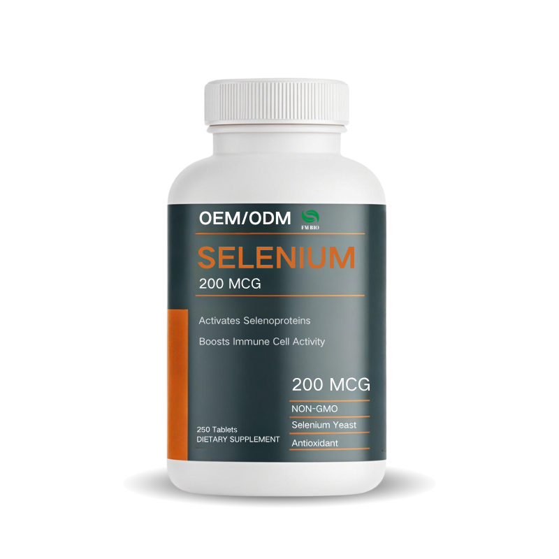 Selenium Supplements Factory - OEM/ODM 200mcg Mineral Immune Antioxidant