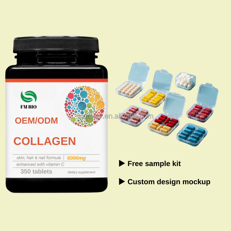 Collagen Tablets Manufacturer - Vitamin C Synergy Beauty Immunity Private Label