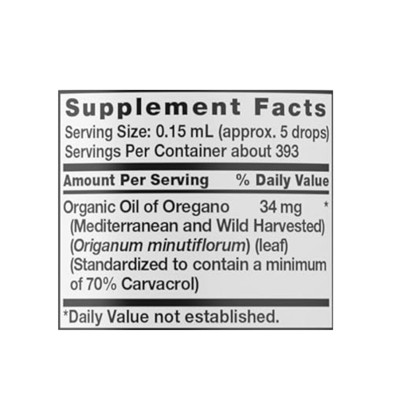 Oregano Liquid Drops Manufacturer - OEM/ODM Organic Vegan Herbal Supplement