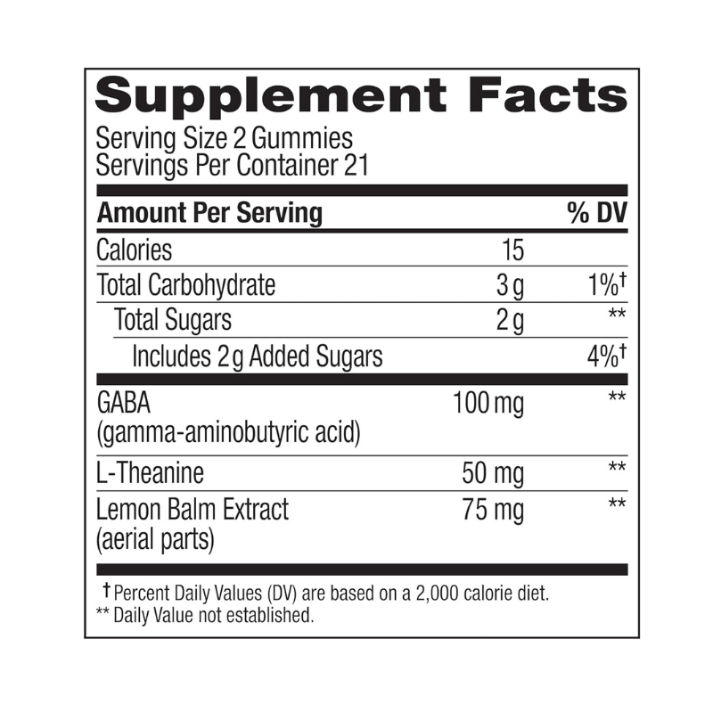 GABA Gummies Factory - OEM/ODM Sleep Aid Vitamin B6 Aminoacetic Acid