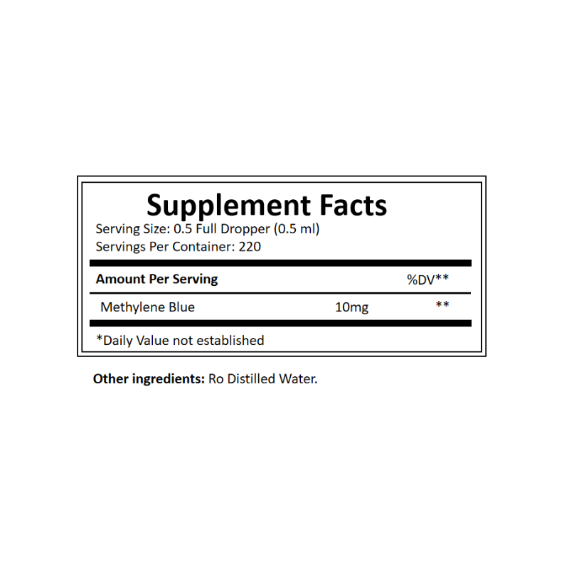 Methylene Blue Supplements Factory - OEM/ODM Trihydrate Cellular Energy Brain
