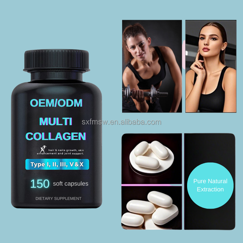 Collagen Capsules Manufacturer - Anti-Aging Private Label Women Men Health
