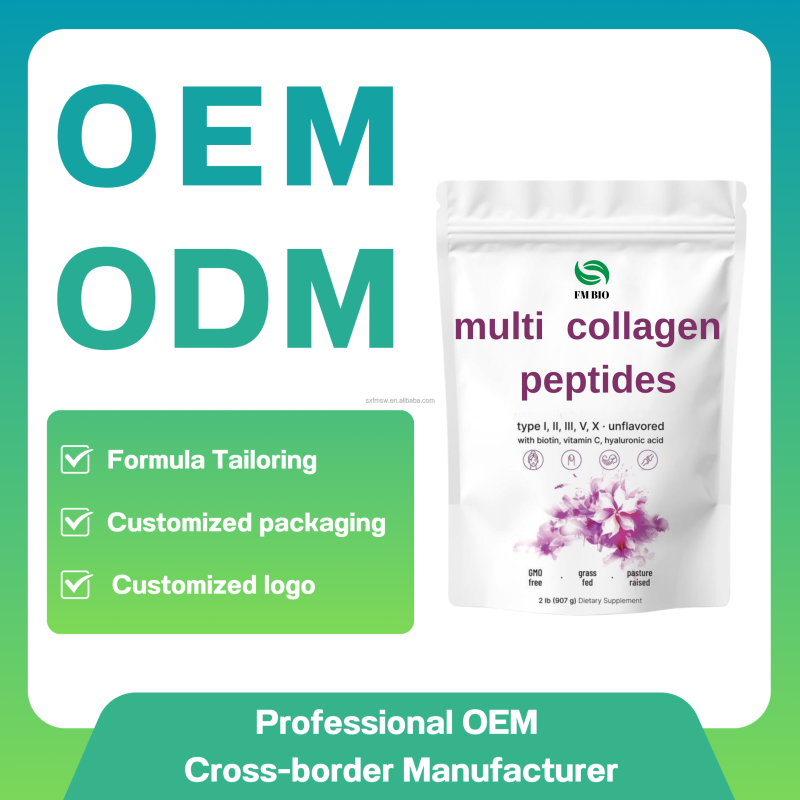 Multi-Collagen Powder Manufacturer - Halal Phyto Hydrolyzed Peptides Hyaluronic