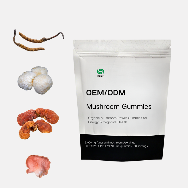 Mushroom Gummies Factory - OEM/ODM Ultimate Blend 12 Superfoods Chaga