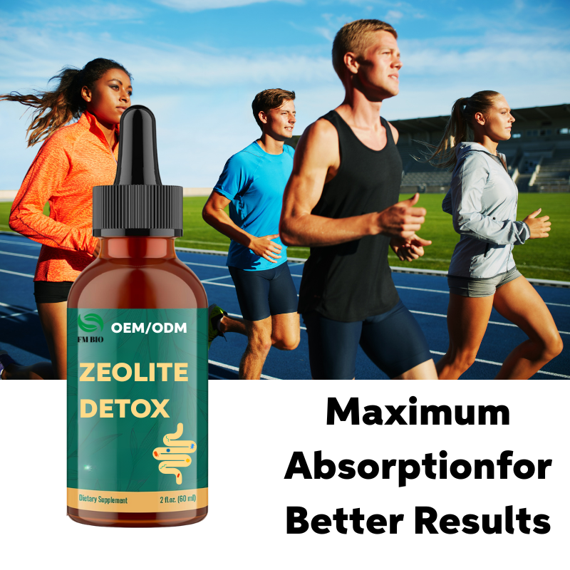 Zeolite Drops Factory - OEM/ODM Clinoptilolite with Vitamins Probiotics