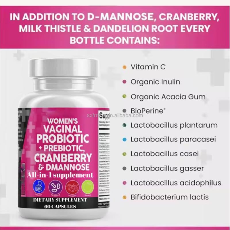 Women's Probiotic Capsules Manufacturer - OEM/ODM Vaginal Prebiotic Cranberry