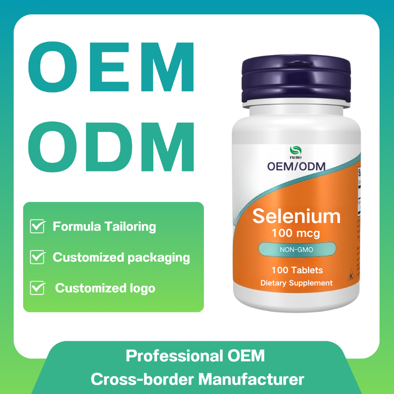 Selenium Tablets Manufacturer - OEM/ODM Yeast Free Thyroid Immune Support