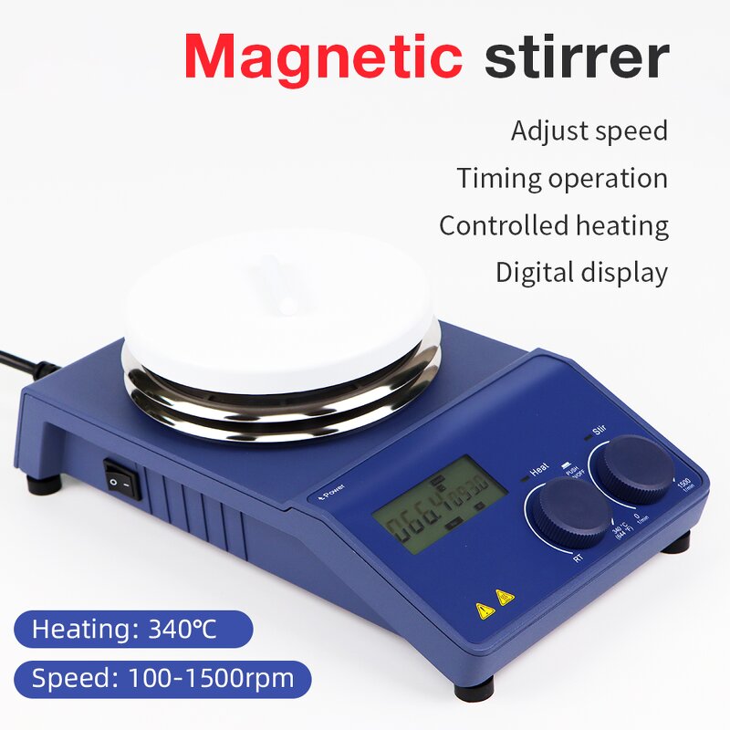 Heating Magnetic Stirrer Manufacturer - Manufacture Hotplate Digital Mixer Lab Equipment Stirrer Well Speed Heated
