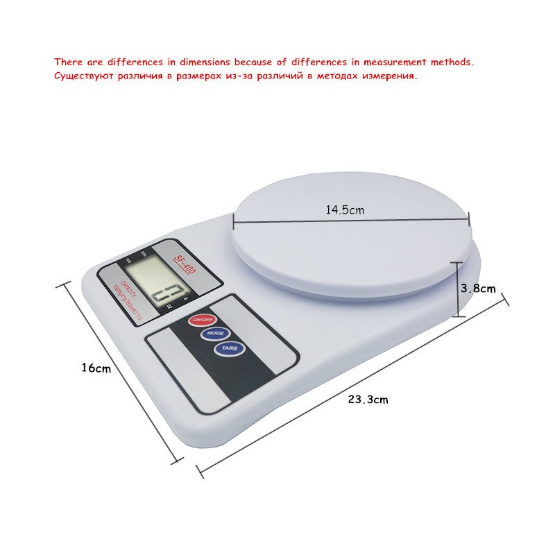 Digital Scale Manufacturer - 10KG 1g Household Kitchen Electronic Weight Food Cooking Measure Platform Weighting Baking Tool