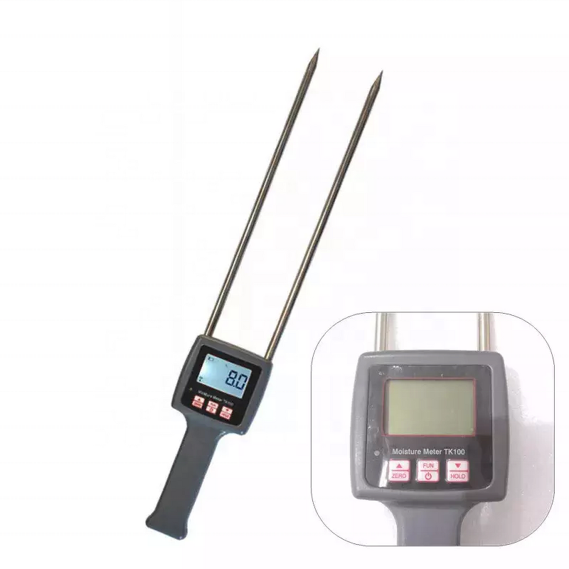 Grain Moisture Tester Manufacturer - TK100H Digital Portable for Rice Corn Hay Other Crops Moisture Measuring Device