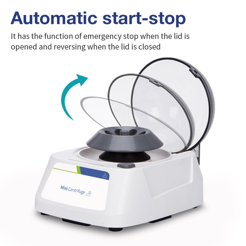 Laboratory Mini Centrifuge Manufacturer - Wholesale LCD Digital Display Small Multiple Lab Use Blood Plasma PRP