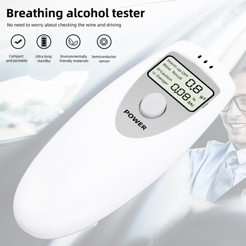 Alcohol Breathalyzer Manufacturer - Wholesale Manufacturer & OEM & ODM LCD Digital Breath Alcohol Tester