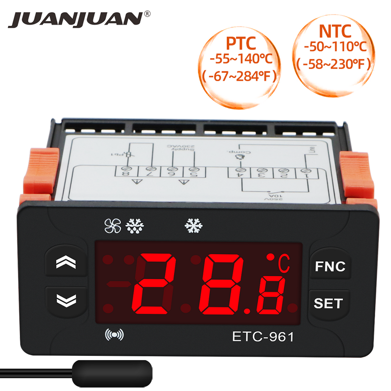 Temperature Controller Manufacturer - 220V Intelligent Control Humidity Heating Cooling