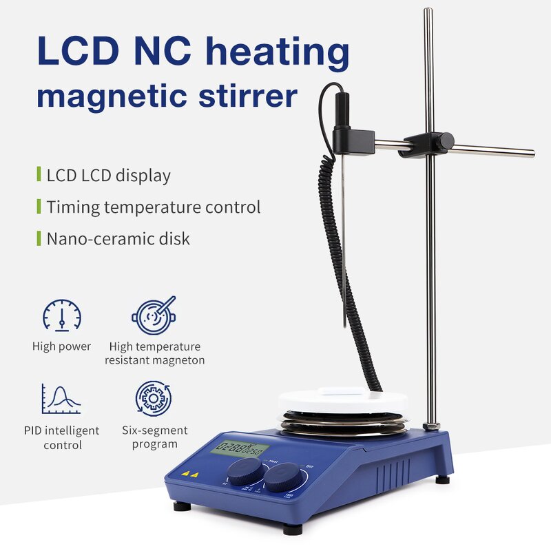 Heating Magnetic Stirrer Manufacturer - Manufacture Hotplate Digital Mixer Lab Equipment Stirrer Well Speed Heated