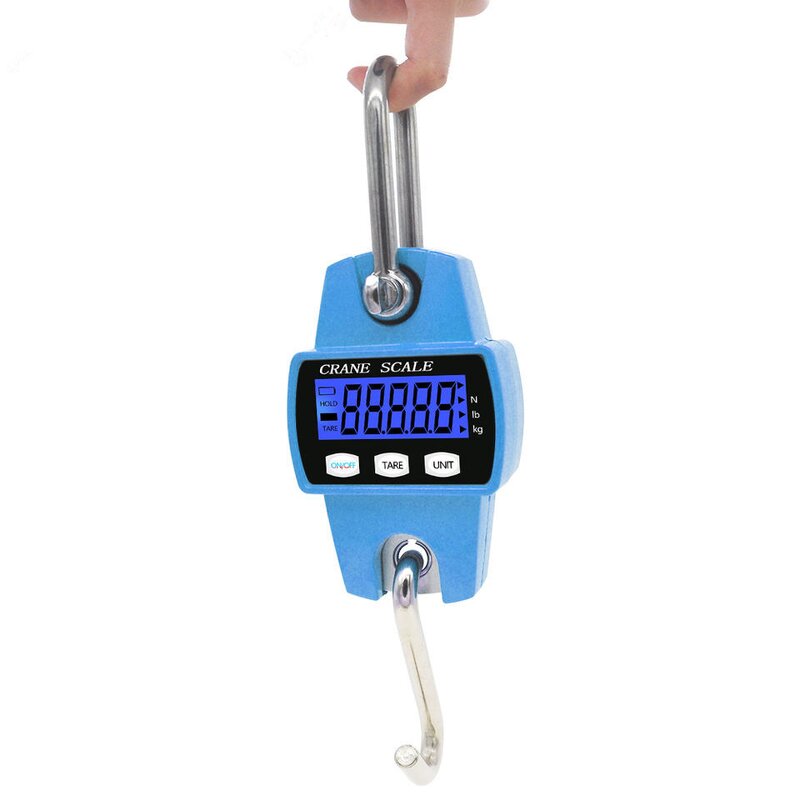 Crane Scale Manufacturer - Weight 300kg 150kg/50g 200kg/100g 500kg/100g Heavy Duty Hanging Hook Portable Digital Stainless Steel