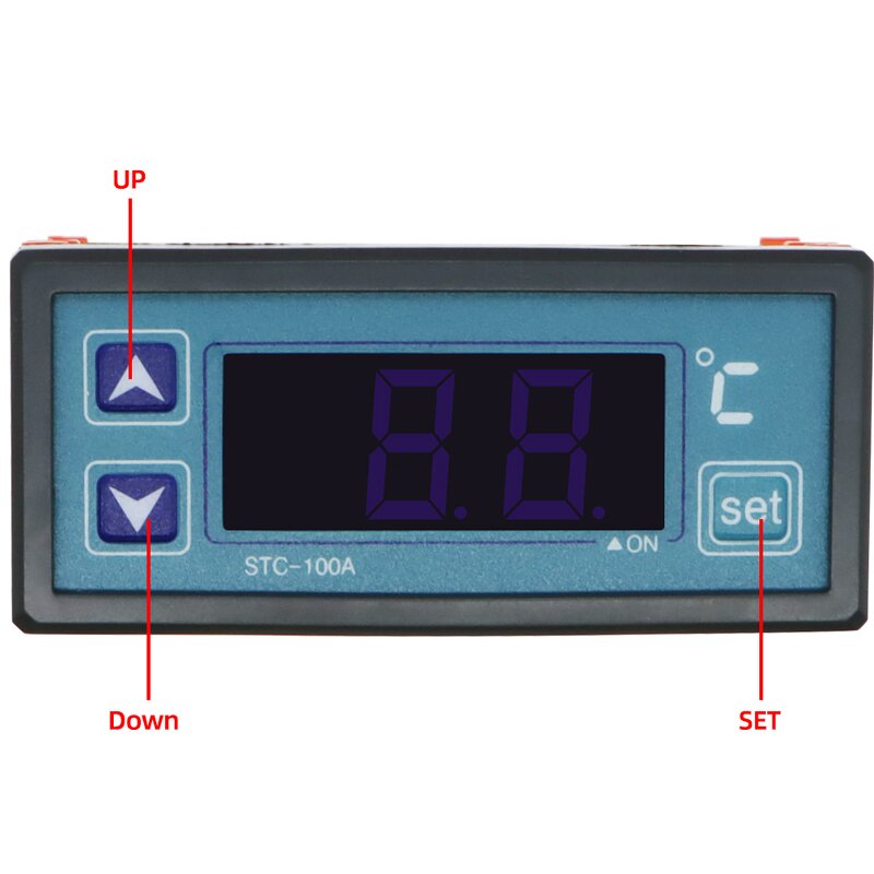 Digital Thermostat Manufacturer - STC-100A with Defrosting Refrigeration and Heating Function Smart Temperature Controller