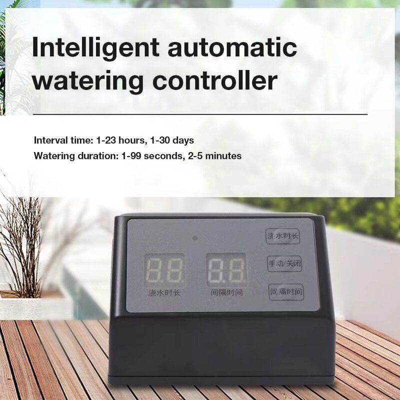 Solar Drip Irrigation Device Manufacturer - Wholesale Digital Display Automatic Button Style for Home Gardening Time Switches