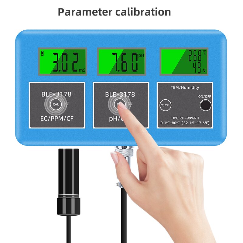 PH Meters Manufacturer - Full Functioning Complete 7 in 1 Real-time Data Monitoring Water Quality
