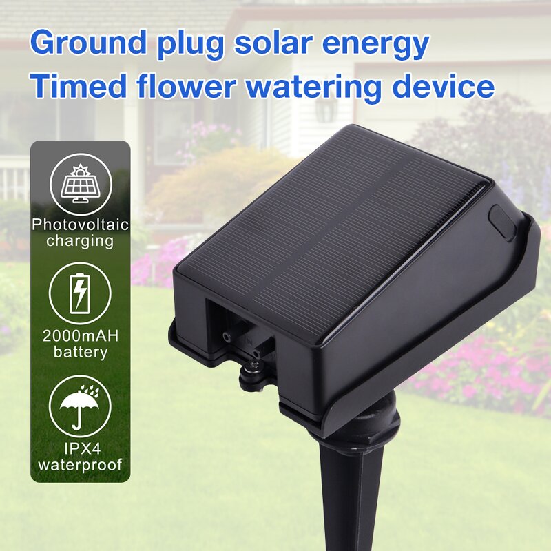 Solar Watering Device Manufacturer - Wholesale Automatic Digital Display Plug-in New Digital Display Household Drip Irrigation System