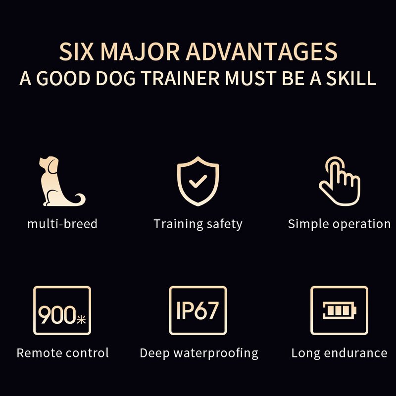 Pet Dog Training Collar Manufacturer - New Arrivals Smart Electric With Remote Waterproof Adjustable for Multi-Dog