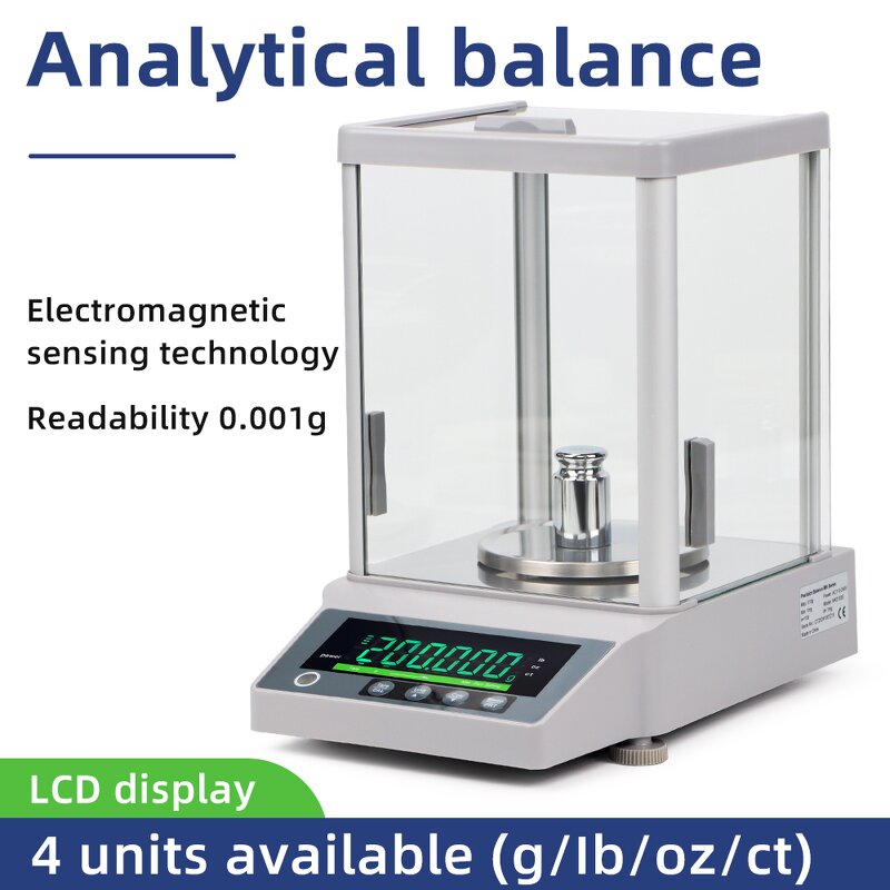 Electronic Balance Manufacturer - New Product 510g*0.001g Digital Scale Lab Precision for Laboratory