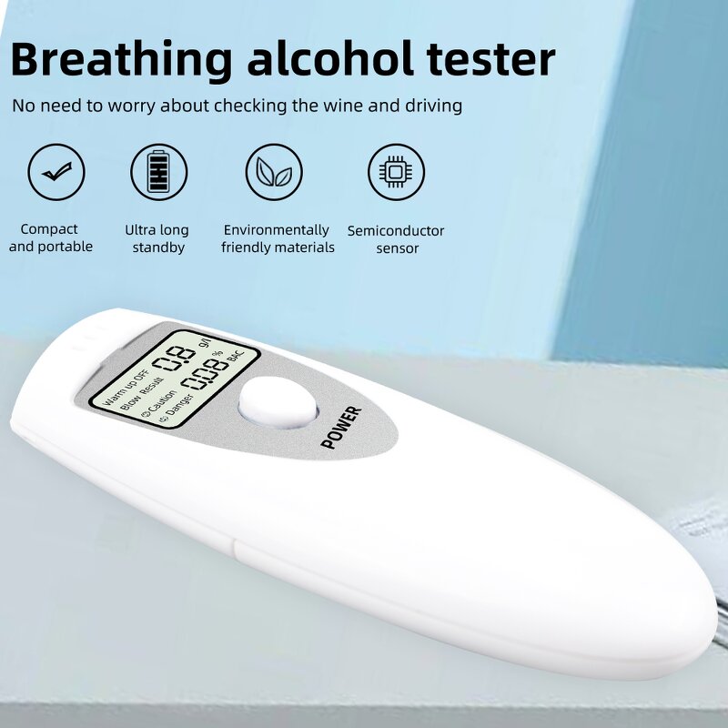 Alcohol Breathalyzer Manufacturer - Wholesale Manufacturer & OEM & ODM LCD Digital Breath Alcohol Tester