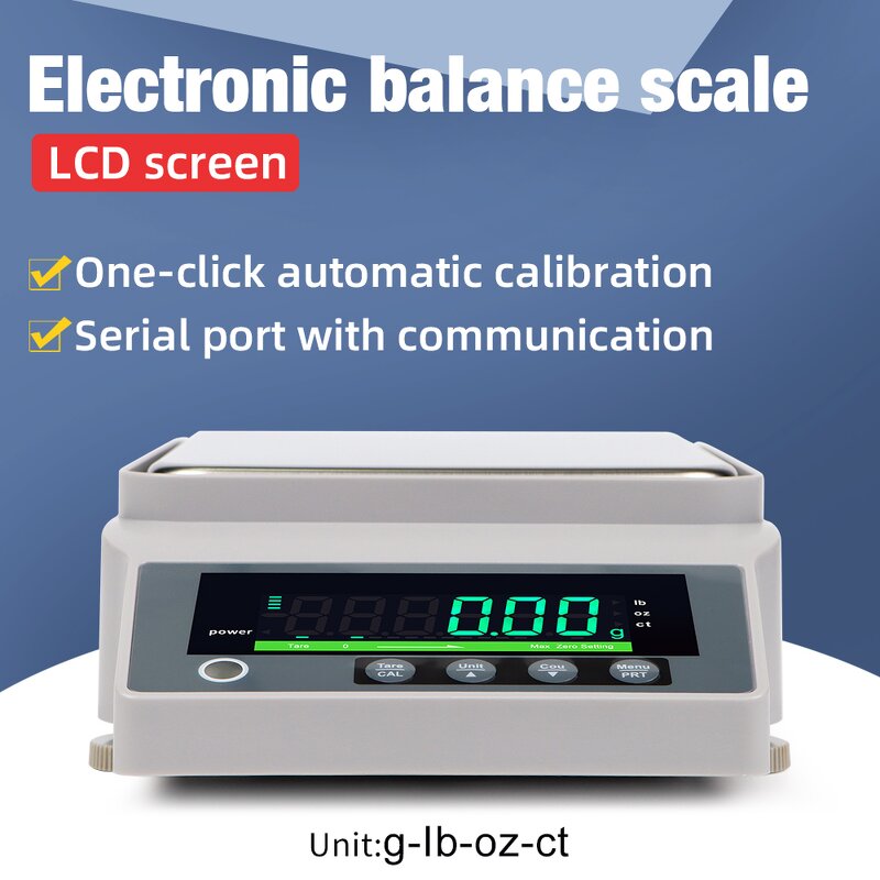 Lab Balance Manufacturer - High Precision Laboratory Scale 10000g 0.1g Digital Electronic Precision for Laboratory