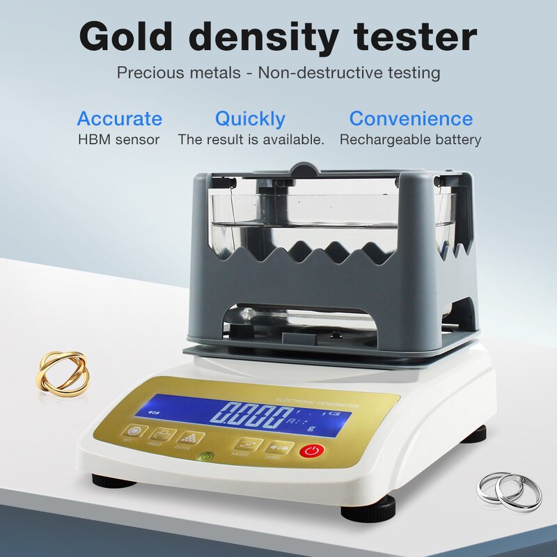 Gold Density Tester Manufacturer - Wholesale New Silver Jewelry Electronic Gold Purity Analyzer Precious Metal Testing Machine