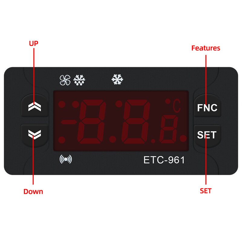 Temperature Controller Manufacturer - 220V Intelligent Control Humidity Heating Cooling