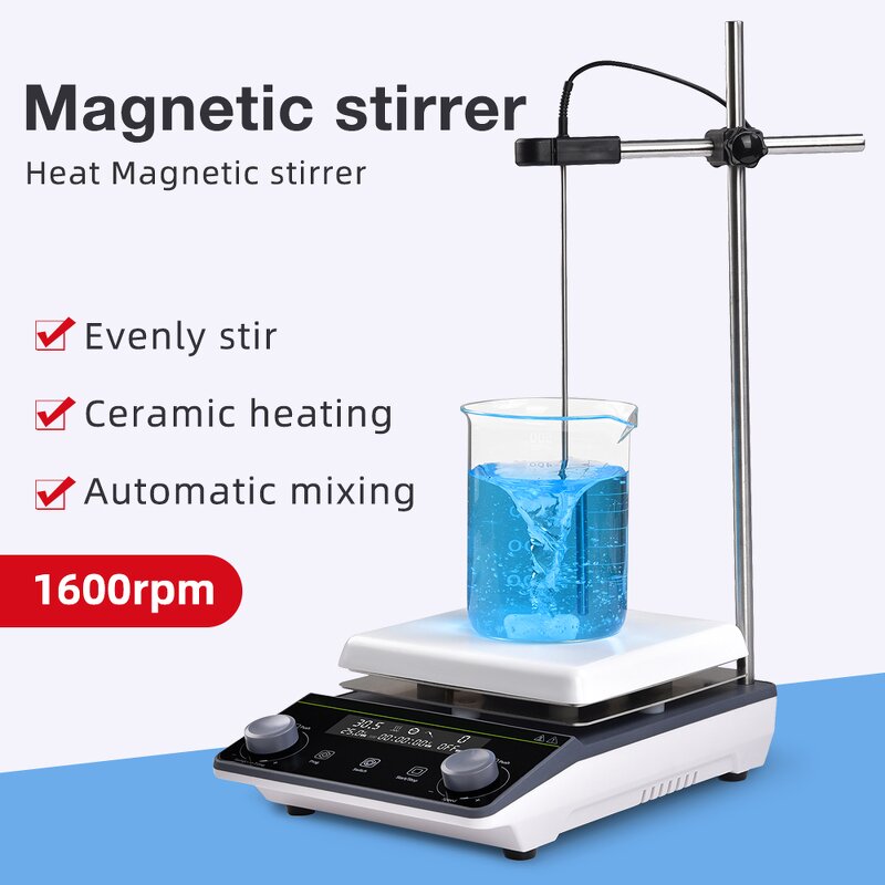 Magnetic Stirrer Manufacturer - Hot Sale 5L Digital Temperature Control Hot Plate With Heating
