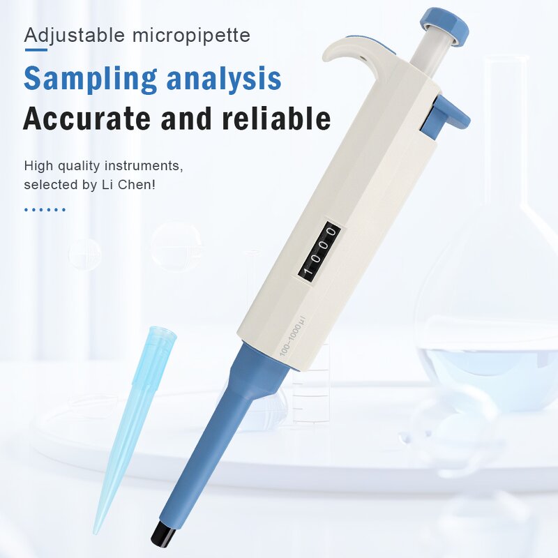 Micro Pipette Manufacturer - Adjustable 0.1ul-10ml Digital Plastic Single Channel Manual Dropper
