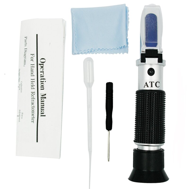 Refractometer Manufacturer - 4-in-1 Brix Battery Fluid Acid Automobile Antifreeze Coolant Car Auto