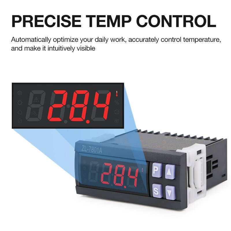 Temperature Controller Manufacturer - New Arrivals ZL-7801A Digital Humidity Intelligent Thermostat Egg Incubators Widely Used