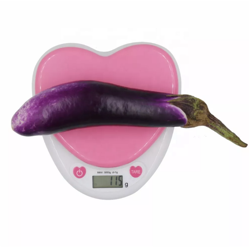 Electronic Scale Manufacturer - Mini LED Baking Heart-shaped Home Kitchen Pocket 5kg 1g Precision Battery Powered Jewelry