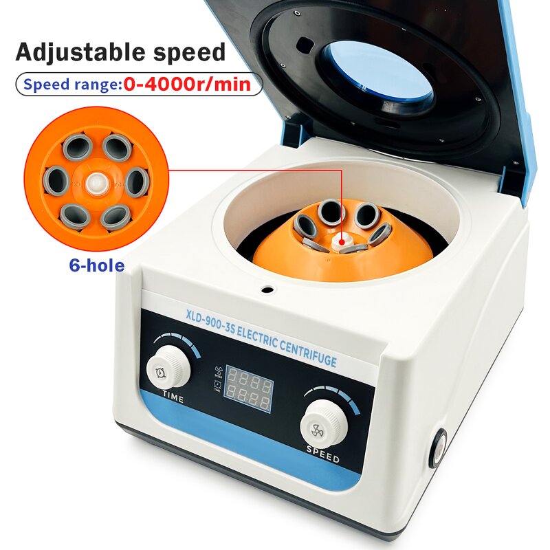 Low Speed Centrifuge Manufacturer - New Arrival Lab Timing Digital 15ml*6 Tube Mechanical Medical Industrial Laboratory