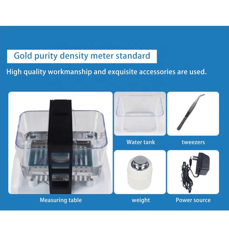 Gold Purity Testing Machine Manufacturer - Hot Selling K 300g/0.01g Gold Density Meter for Laboratory
