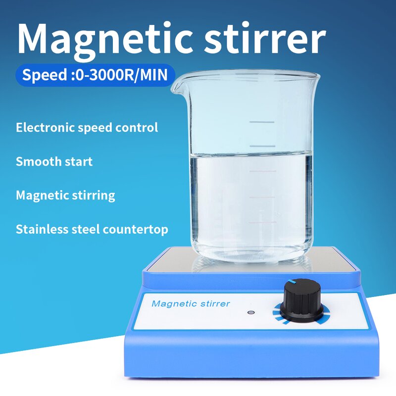 Magnetic Stirrer Manufacturer - Hot Sale for Laboratory Stainless Steel Mixing Machines Mixer Lab Electric Adjustable