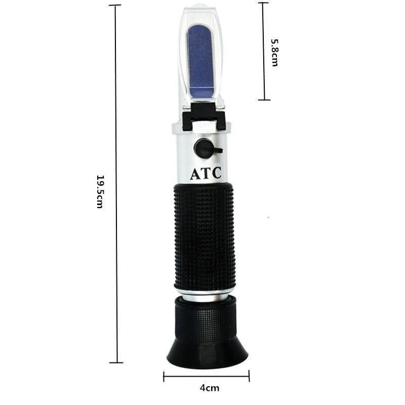 Refractometer Manufacturer - Handheld ATC for Sugar and Calibration Oil 0-32% Range for Fruit and Vegetables