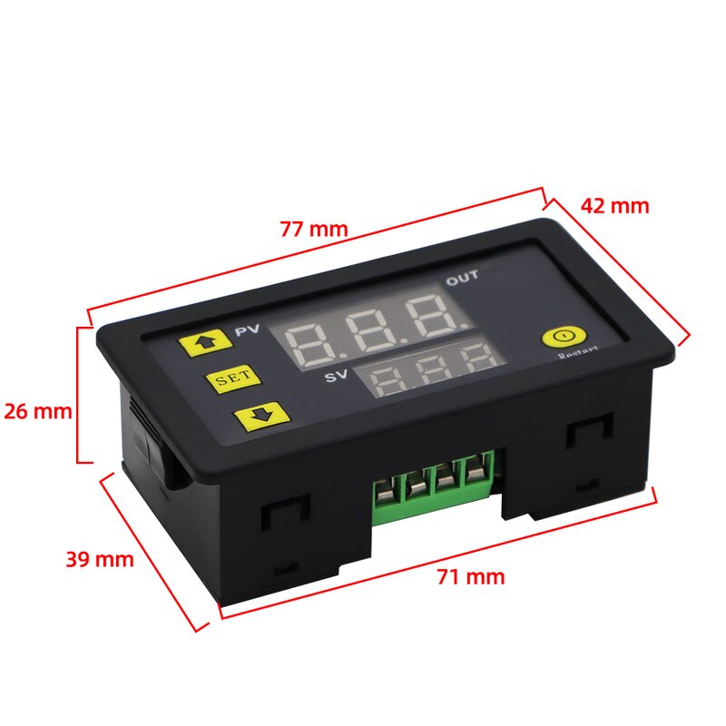 Temperature Controller Manufacturer - LED Digital W3230 Microcomputer Thermostat