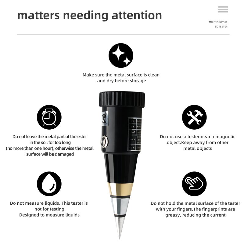 Soil Humidity Tester Manufacturer - VT-05 Pointer Display Multifunctional Moisture Soil ph Meter for Applies to Arable Land Garden