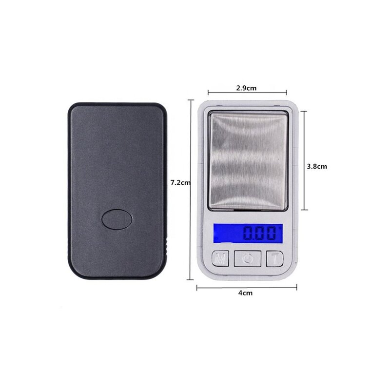 Electronic Scale Manufacturer - Smallest Mini Easy to Carry Weighting Balance Pocket Digital Practical Jewelry 200g X 0.01g LCD