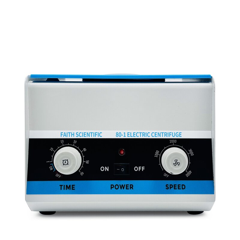 Centrifuge Machine Manufacturer - High Quality Low Speed 15ml 80-1 Permanent Magnet DC Motor With Timer for Laboratory