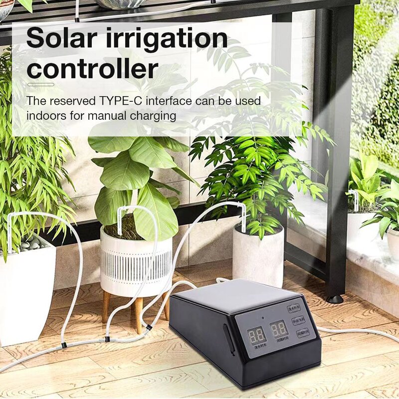 Solar Drip Irrigation Device Manufacturer - Wholesale Digital Display Automatic Button Style for Home Gardening Time Switches