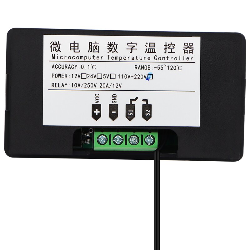 Temperature Controller Manufacturer - LED Digital W3230 Microcomputer Thermostat
