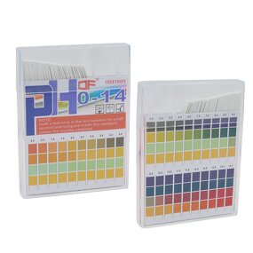 PH Test Paper Manufacturer - 0 -14 Gastric 80pcs Paper Strips Litmus Tester for Saliva Urine Water Soil Testing